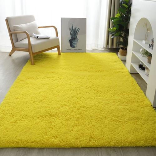 Bubble Kd'appareils-Tapis En Peluche Orange Moelleux Pour La Maison... on Productcaster.