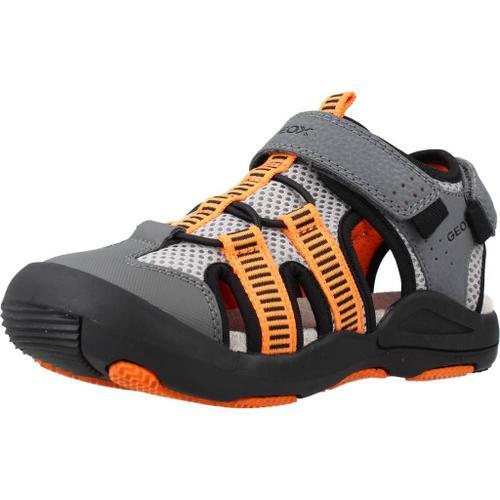 Geox Jr Sandal Kyle A Colour Gris on Productcaster.