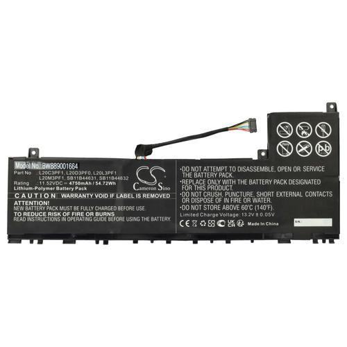 vhbw Batterie compatible avec Lenovo IdeaPad 5 Pro 14ITL6-82L3002TB... on Productcaster.