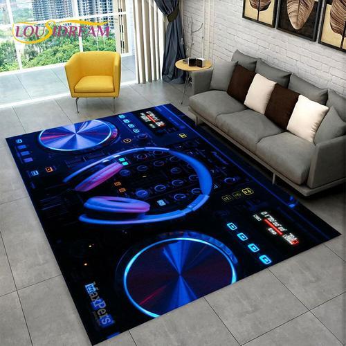 Tapis De Sol Antidérapant Avec Écran 3d Dj Music,Tapis Pour Salon,C... on Productcaster.