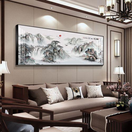 Peinture d'art de bienvenue enrichie de style chinois,affiche mural... on Productcaster.