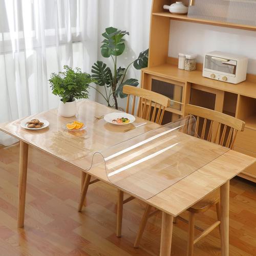 Pvc Table Protector Table Cover 2mm Impermeable Sin Sabor No Encogi... on Productcaster.