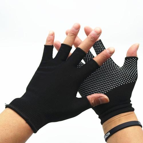 Gants De Sport Antidérapants Pour Hommes Et Femmes, 1 Paire, Demi-D... on Productcaster.