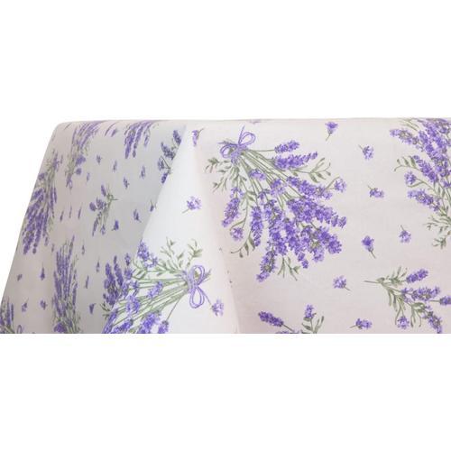 Nappe De Cuisine Et Salon Motif Lavande, Nappe De Table En 100% Cot... on Productcaster.