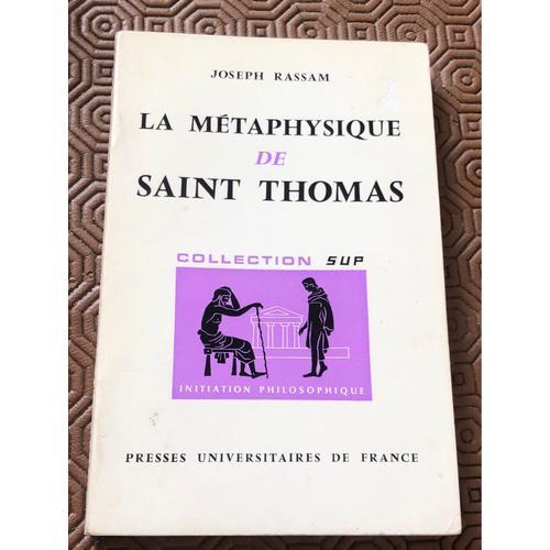 La Métaphysique De St Thomas Joseph Rassam on Productcaster.