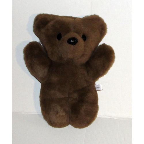 Peluche Ours Brun Chrysler Arbois - Doudou Ourson Marron 30 Cm on Productcaster.