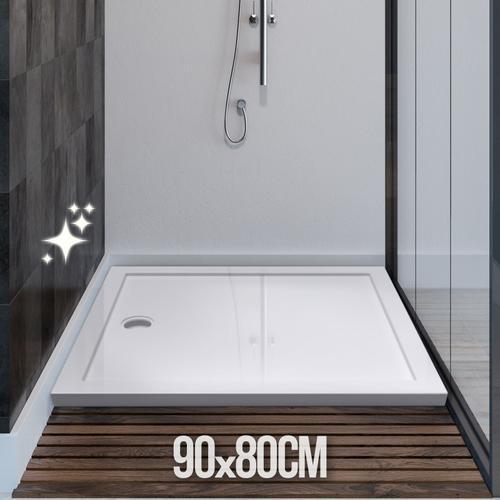 Aquamarin Receveur de Douche - Forme Rectangulaire, 90 x 80 cm, Ac... on Productcaster.