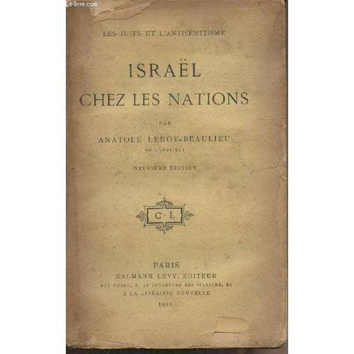 Israël Chez Les Nations - Les Juifs Et L Antisémitisme 9e Édition on Productcaster.