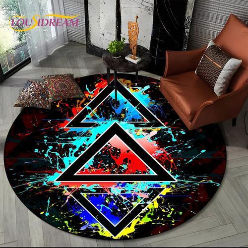 Tapis Rond En Forme De Bande Dessinée Gamer,Décor De Canapé,Pour Sa... on Productcaster.