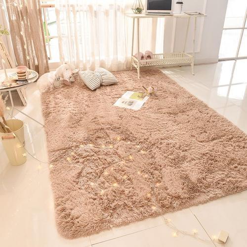 Tapis Pelucheux Long Et Doux Pour Enfants,Tapis Violet Pour Chambre... on Productcaster.