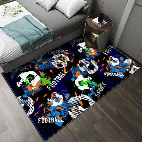 Tapis De Terrain De Football 3d Pour Chambre D'enfant,Polymère De S... on Productcaster.