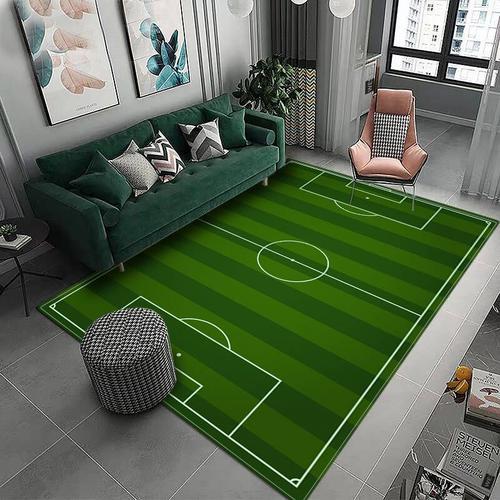 Tapis De Terrain De Football 3d Pour Chambre D'enfant,Polymère De S... on Productcaster.