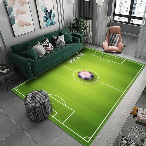 Tapis De Terrain De Football 3d Pour Chambre D'enfant,Polymère De S... on Productcaster.