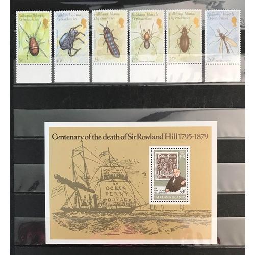 Lot De 6 Timbres Neufs** Dépendances Des Îles Falkland 1982 + 1 Blo... on Productcaster.