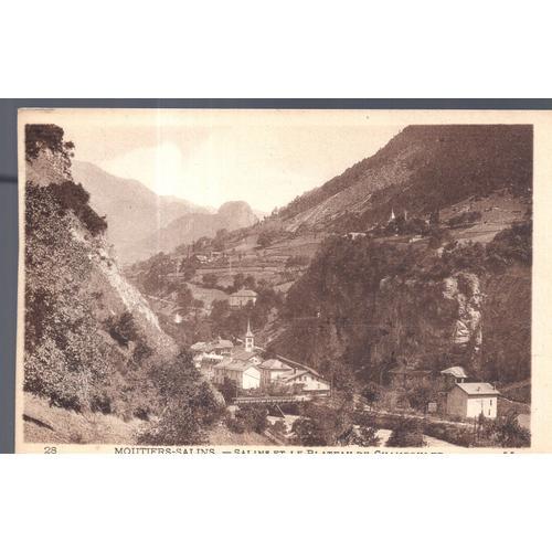 Carte Postale De Salins-Moutiers (Savoie) Salins Et Le Plateau De C... on Productcaster.