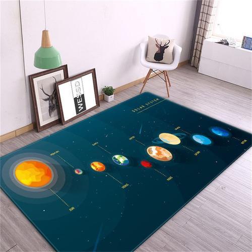 Tapis De Chambre Pour Enfants,Système Solaire 3d,Espace,Planète,Cha... on Productcaster.