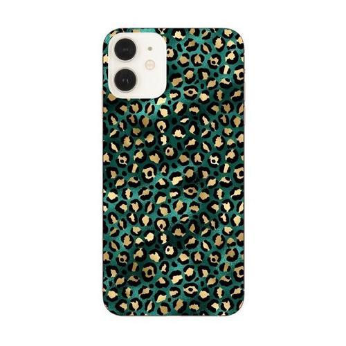 Coque Iphone 12 Mini Leopard Vert on Productcaster.