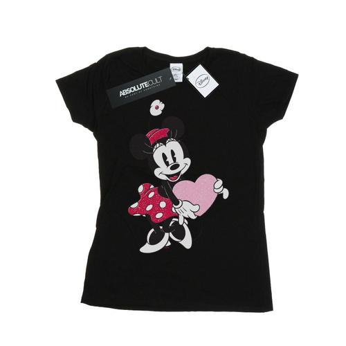 Disney - T-Shirt Minnie Mouse Love Heart - Femme on Productcaster.