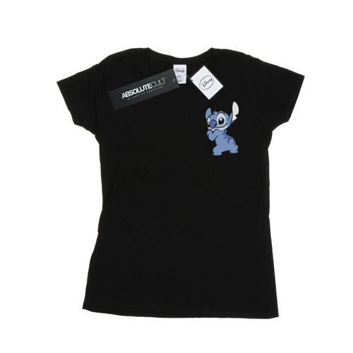 Disney - T-Shirt Lilo And Stitch Stitch Backside Breast Print - Femme on Productcaster.