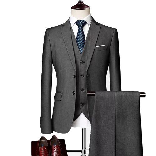 (Veste+Pantalon+Gilet+Chemises)Costume Homme Mariage Business Slim ... on Productcaster.