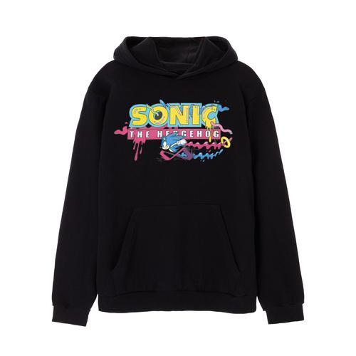 Sonic The Hedgehog - Sweat À Capuche - Homme on Productcaster.