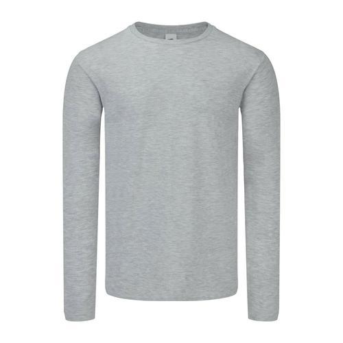 Fruit Of The Loom - T-Shirt Manches Longues Iconic - Homme on Productcaster.