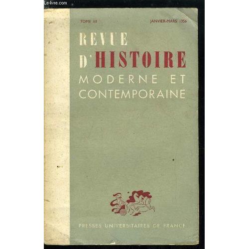 Revue D Histoire Moderne Et Contemporaine Tome Iii - Elite Et Noble... on Productcaster.