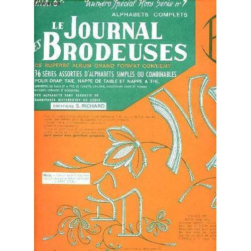 Le Journal Des Brodeuses Numéro Spécial Hors Série N°7 - 36 Séries ... on Productcaster.