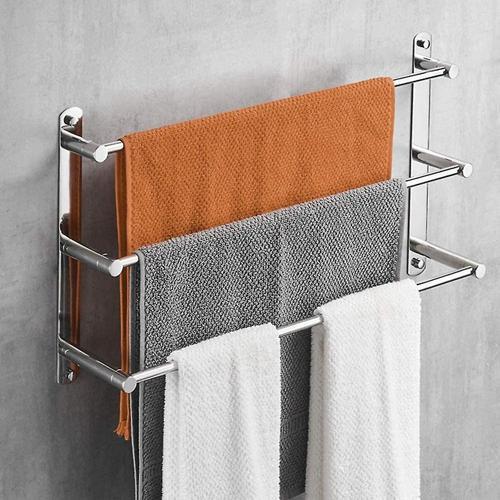 Towel Bar Self Adhesive,towel Holder, 304 Stainless Steel Towel Rai... on Productcaster.