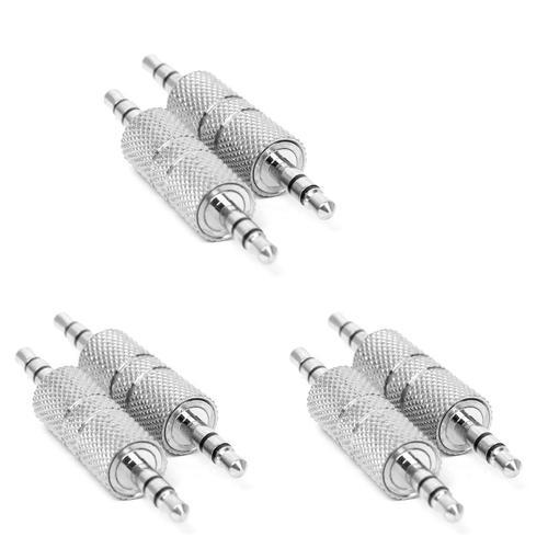 6pcs 3,5mm Stereo Male A Audio Casque Adaptateur Jack Coupleur Conn... on Productcaster.