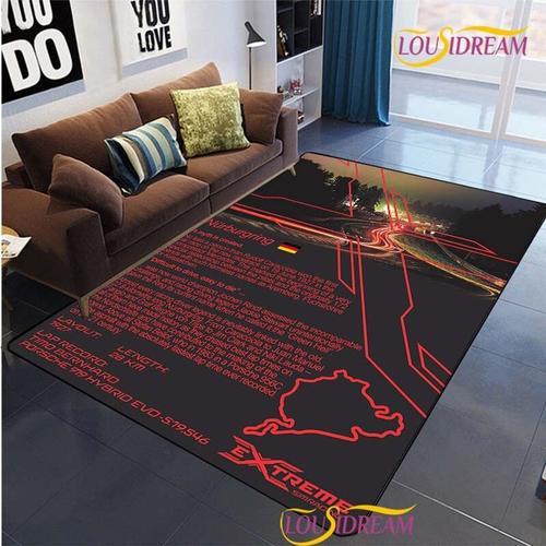 Nurburgring F1-Tapis De Piste International,Pour Salon,Chambre À Co... on Productcaster.