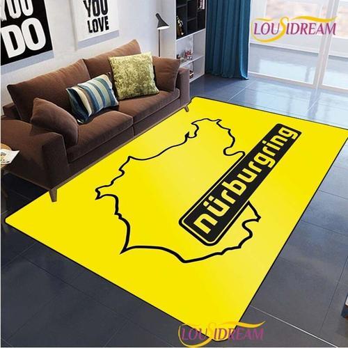 Nurburgring F1-Tapis De Piste International,Pour Salon,Chambre À Co... on Productcaster.