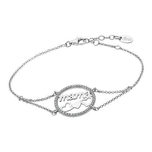 Bracelet Lotus Silver Mama Hearts Lp1809-2/1 Zircone Argent 925 Jlp... on Productcaster.