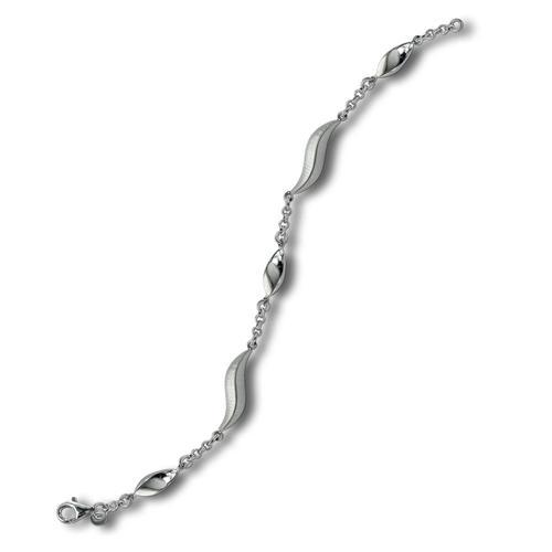 Bracelet Balia Pour Femme Argent Sterling 925 Mat Et Poli 19,5cm Ba... on Productcaster.