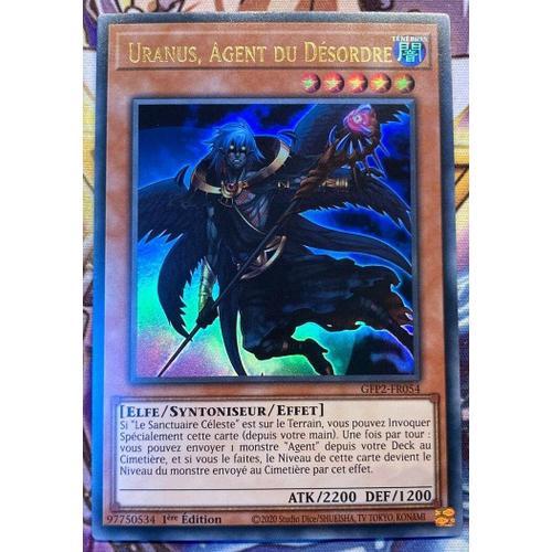 Yu Gi Oh Gfp2 Fr054 Uranus Agent Du Désordre Ultra Rare on Productcaster.