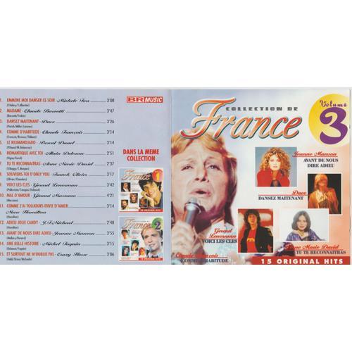 Collection De France Volume 3 Claude Francois Jeanne Manson Dave Le... on Productcaster.