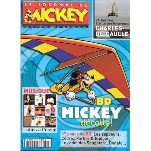 Le Journal De Mickey N°2717 - 37 Pages De Bd - Mickey Décolle / Les... on Productcaster.