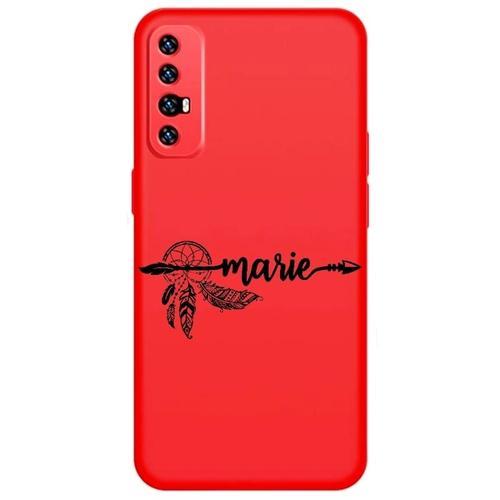 Coque Rouge Oppo Find X2 Neo Avec Votre Prénom 6 Dreamcatcher on Productcaster.