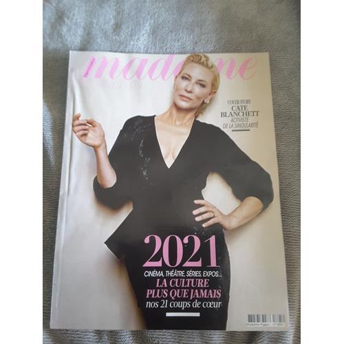 Madame Figaro - N°1895 18/12/2020 - Cate Blanchett - Mazarine Pinge... on Productcaster.