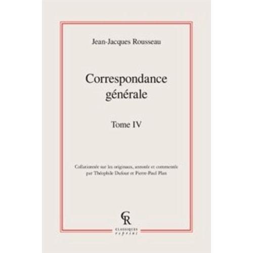 Correspondance Générale - Tome 4 on Productcaster.