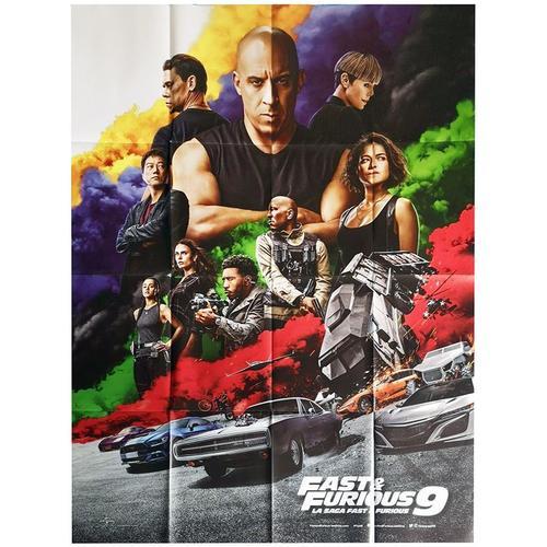 Fast And Furious 9 - Véritable Affiche De Cinéma Pliée - Format 120... on Productcaster.