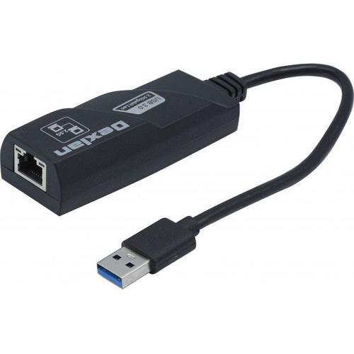 Dexlan DEXLAN Adaptateur USB-A 3.2 Réseau 2.5G Multi-Gigabit à cordon on Productcaster.