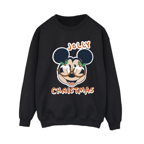 Disney - Sweat Mickey Mouse Jolly Christmas Glasses - Femme on Productcaster.