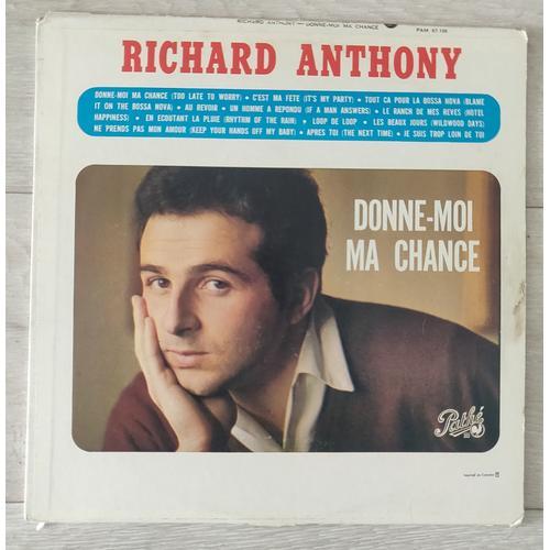 Richard Anthony " Donne - Moi Ma Chance " Vinyle 33 Trs. Canada 196... on Productcaster.