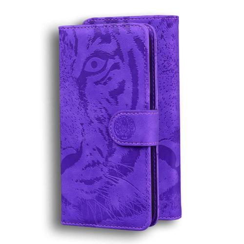 Flip Étui Pour Motorola Moto G Power 5g 2024 Tigre Mignon En Relief... on Productcaster.