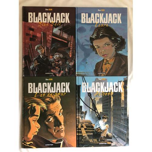 Blackjack Tomes 1, 2, 3, 4 (Blue Bell, Laura, L'as De C?ur, Alfonso... on Productcaster.