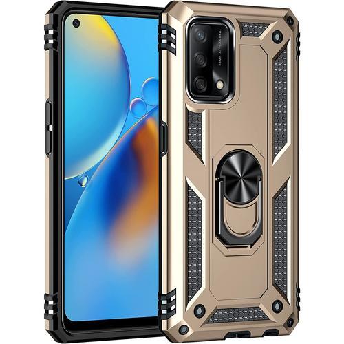 Czz Coque Pour Oppo A74 4g Avec Rotatif À 360 ° Bague Anneau Suppor... on Productcaster.