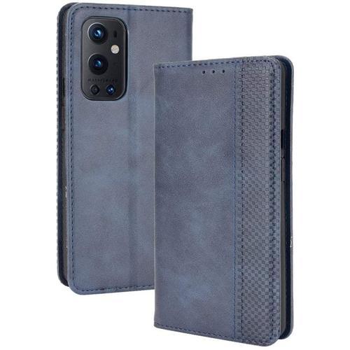 Czz Coque Pour Oneplus 9 Pro Etui, Cuir Premium Housse Folio Flip C... on Productcaster.