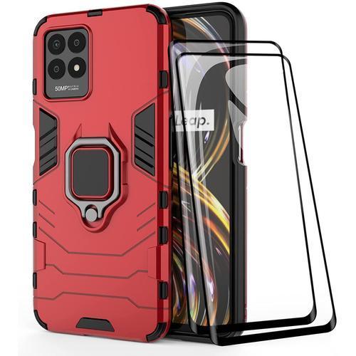 Czz Coque Pour Realme 8i Avec 2 Verre Trempé, Housse De Protection ... on Productcaster.