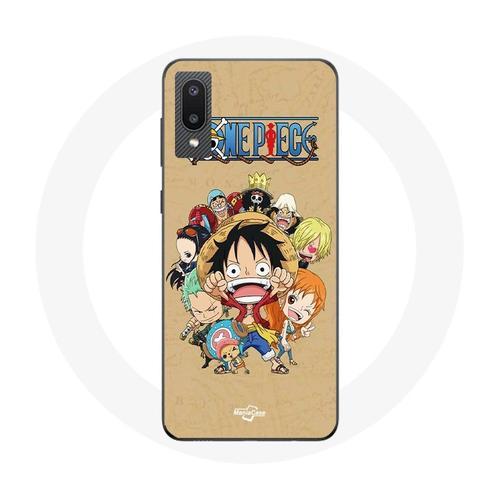 Coque Pour Samsung Galaxy A02 One Piece Manga Equipage Du Chapeau D... on Productcaster.